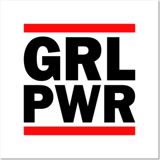 GRL PWR Posters and Art